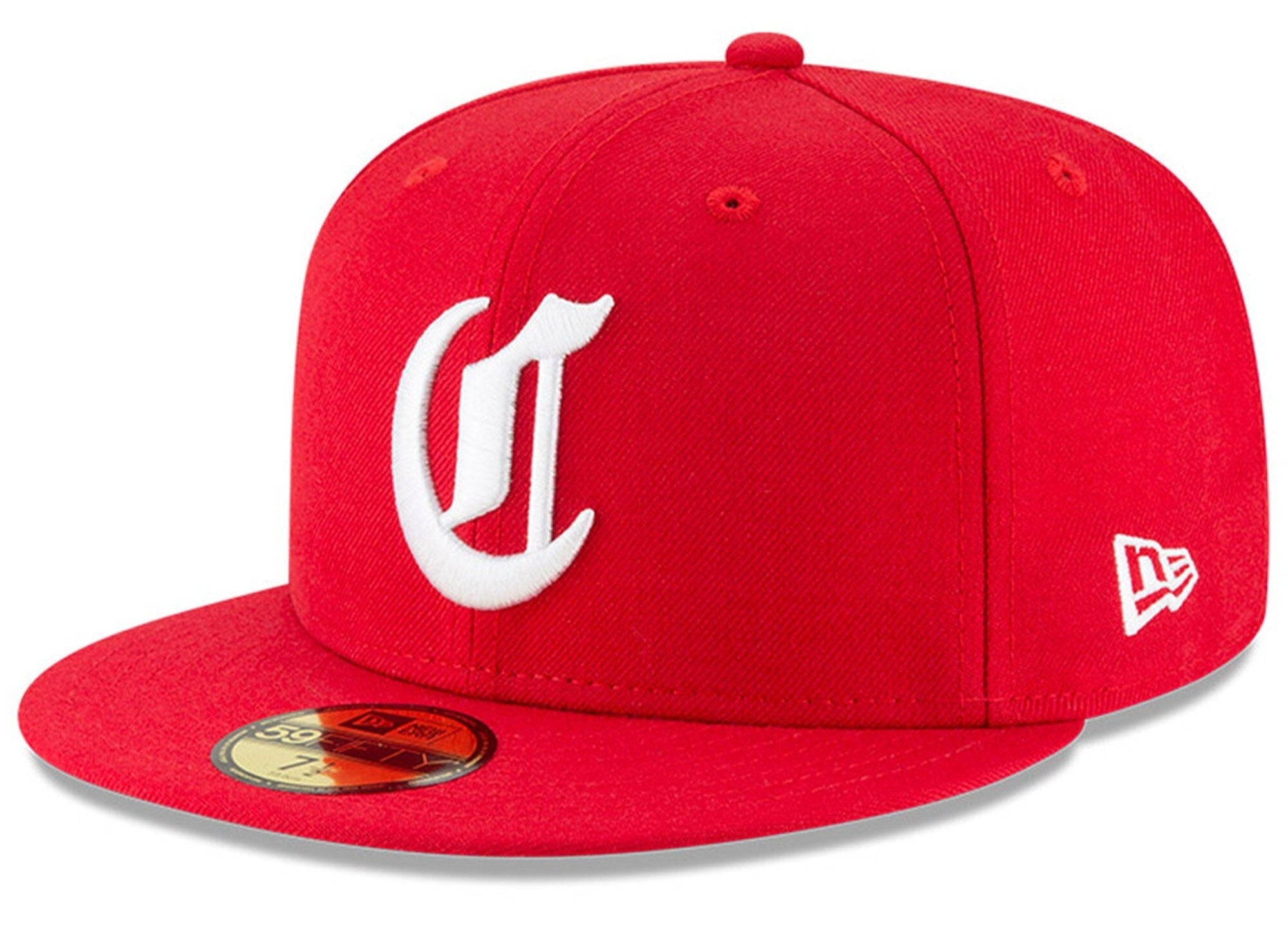 Men s Cincinnati Reds New Era Red Cooperstown Collection 1869 59FIFTY Fitted Hat Official Team Hat Sports Fan Cap Official MLB Team Hat Baseball Fan