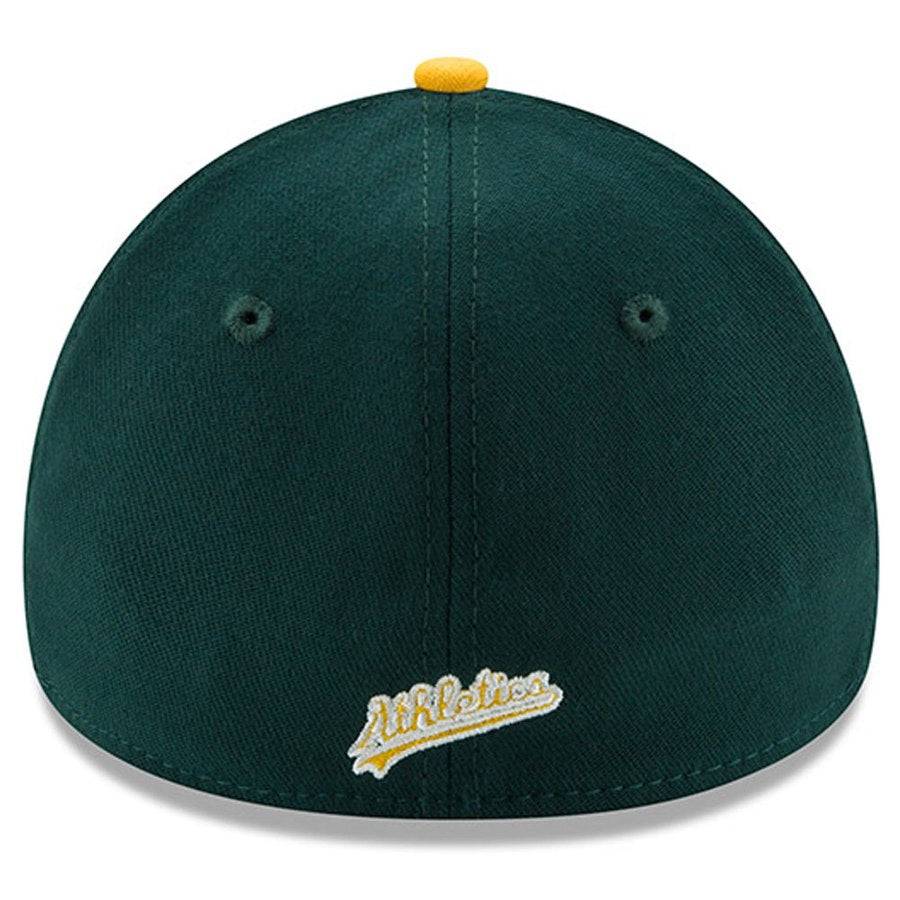 Men s Oakland Athletics New Era Green Yellow MLB Team Classic 39THIRTY Flex Hat Official Team Hat Sports Fan Cap Official MLB Team Hat Baseball Fan