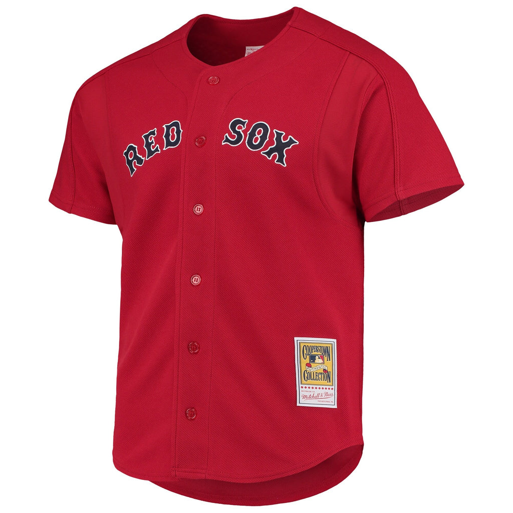 Men s David Ortiz Boston Red Sox 2004 Authentic Batting Practice Jersey By Mitchell And Ness Official Team Jersey Sports Fan Apparel Official MLB