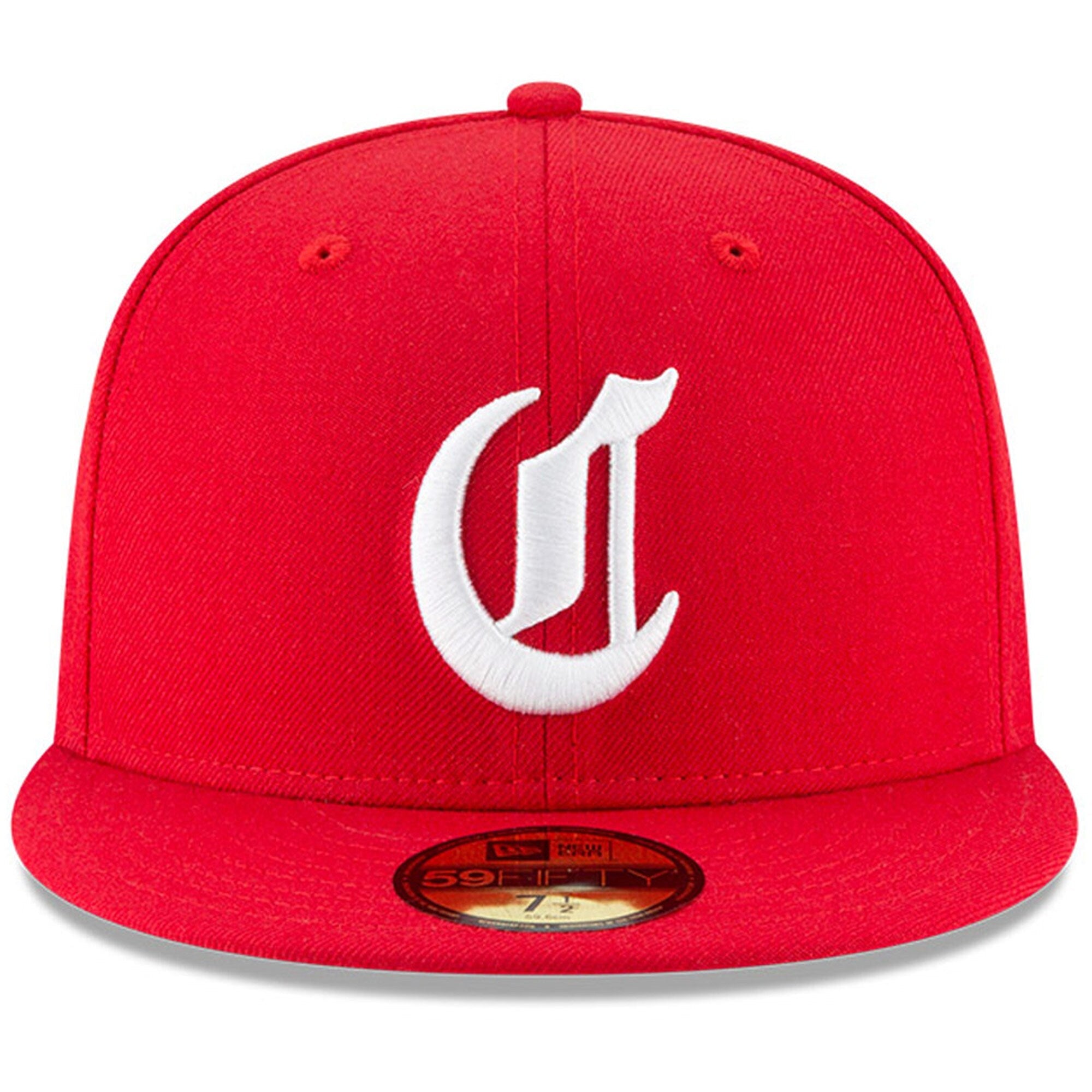 Men s Cincinnati Reds New Era Red Cooperstown Collection 1869 59FIFTY Fitted Hat Official Team Hat Sports Fan Cap Official MLB Team Hat Baseball Fan