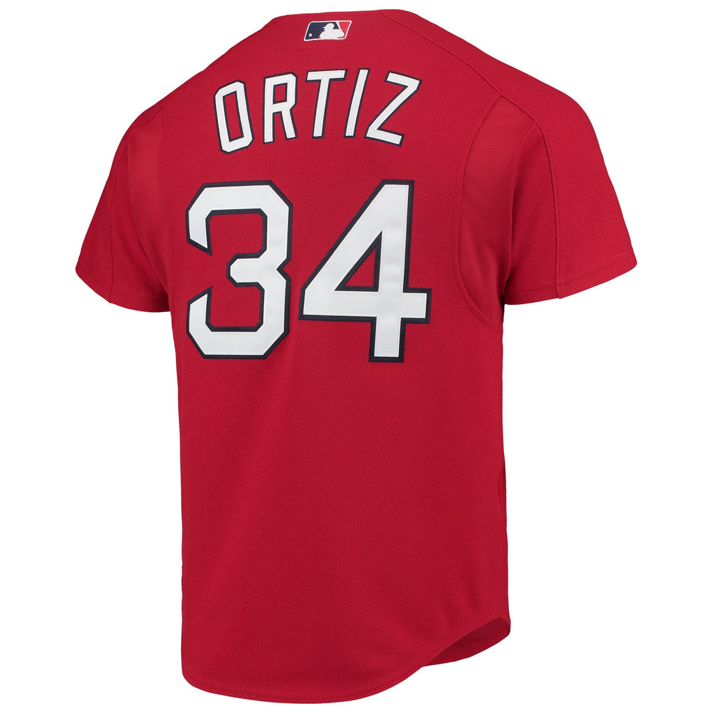 Men s David Ortiz Boston Red Sox 2004 Authentic Batting Practice Jersey By Mitchell And Ness Official Team Jersey Sports Fan Apparel Official MLB