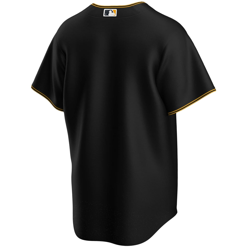 Men s Pittsburgh Pirates Nike Black Alternate Replica Team Jersey Official Team Jersey Sports Fan Apparel Official MLB Team Jersey Baseball Fan