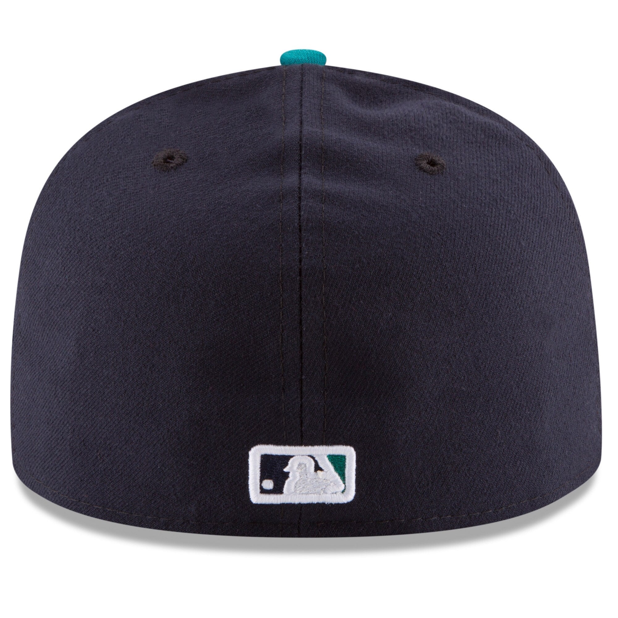 Men s Seattle Mariners New Era Navy Aqua Alternate Authentic Collection On Field 59FIFTY Fitted Hat Official Team Hat Sports Fan Cap Official MLB