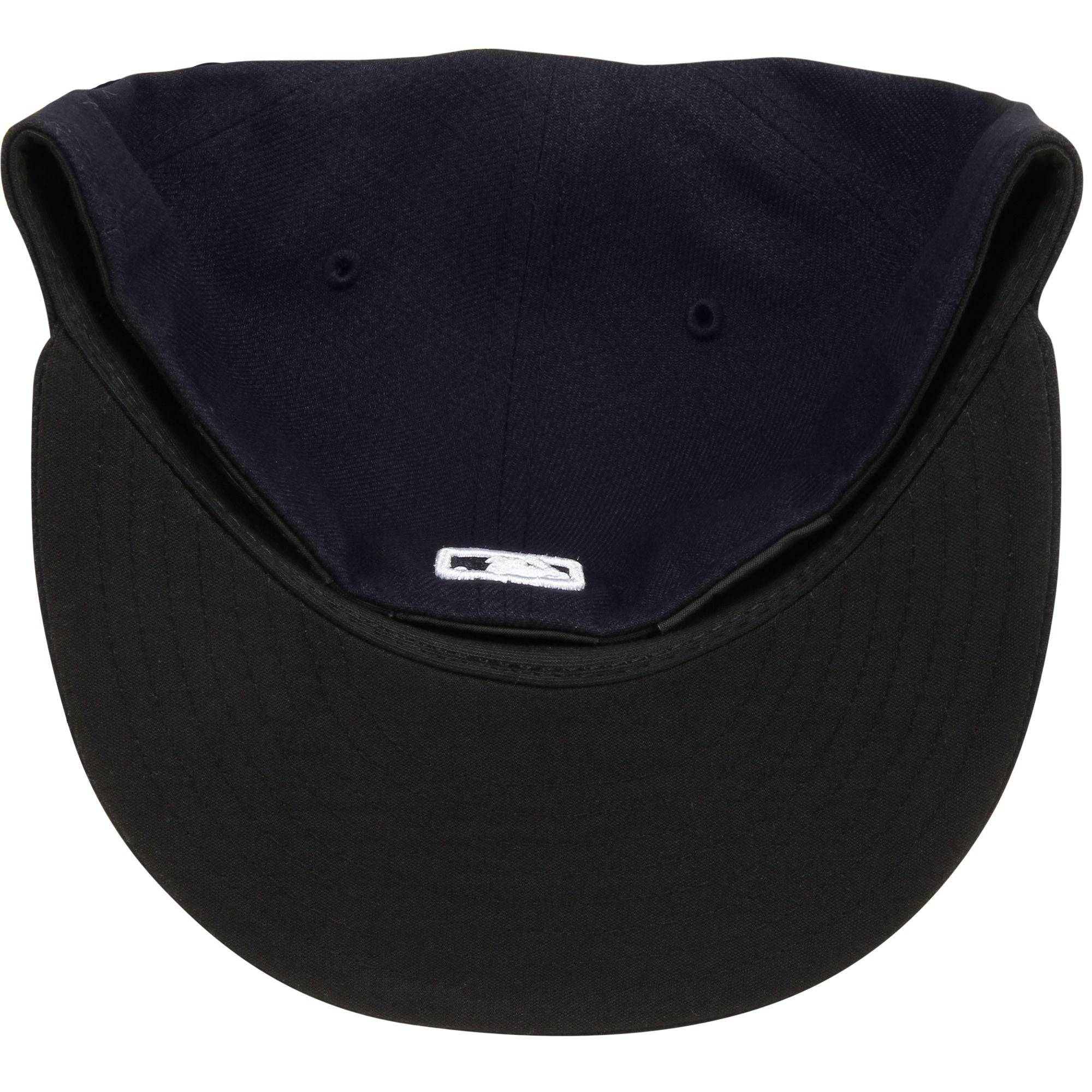 Men s New York Yankees New Era Navy Game Authentic Collection On-Field 59FIFTY Fitted Hat Official Team Hat Sports Fan Cap Official MLB Team Hat