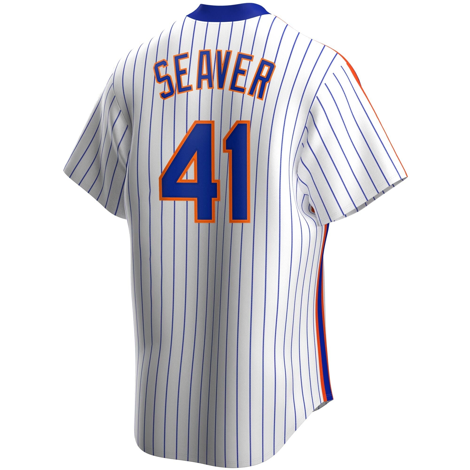 Men s Nike Tom Seaver New York Mets Cooperstown Collection Royal Pinstripe Replica Jersey Official Team Jersey Sports Fan Apparel Official MLB Team