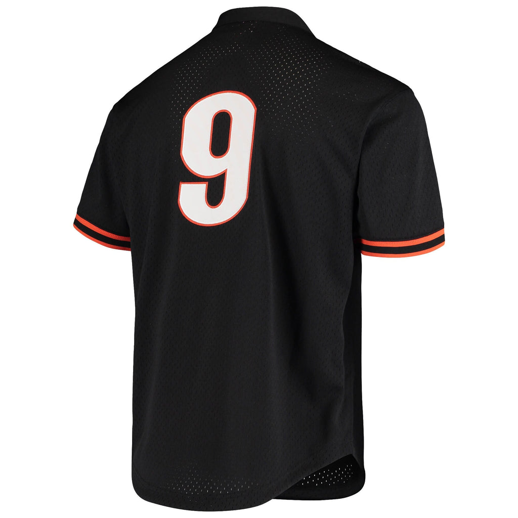 Men s San Francisco Giants Matt Williams Mitchell And Ness Black Cooperstown Collection Mesh Batting Practice Jersey Official Team Jersey Sports Fan
