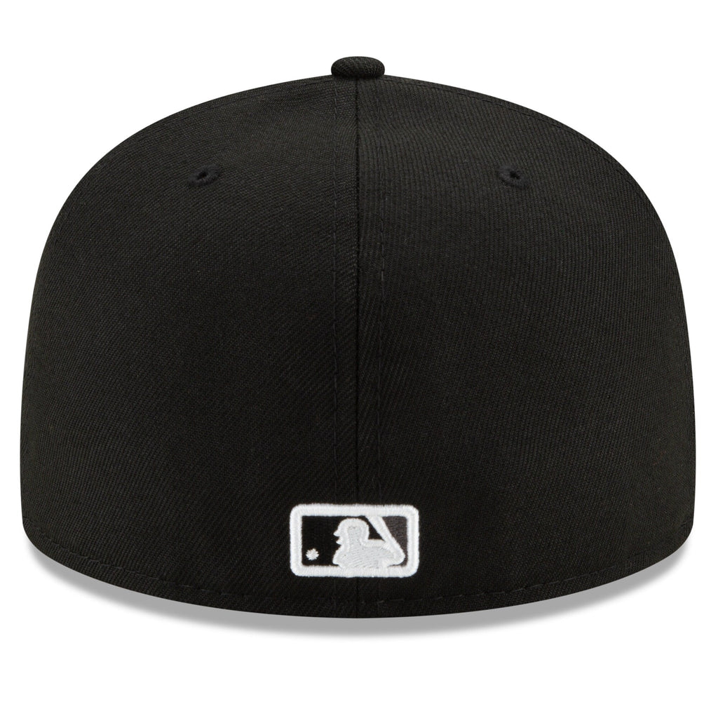 Chicago White Sox New Era Black City Connect On Field 59FIFTY Fitted Hat Official Team Hat Sports Fan Cap Official MLB Team Hat Baseball Fan Cap