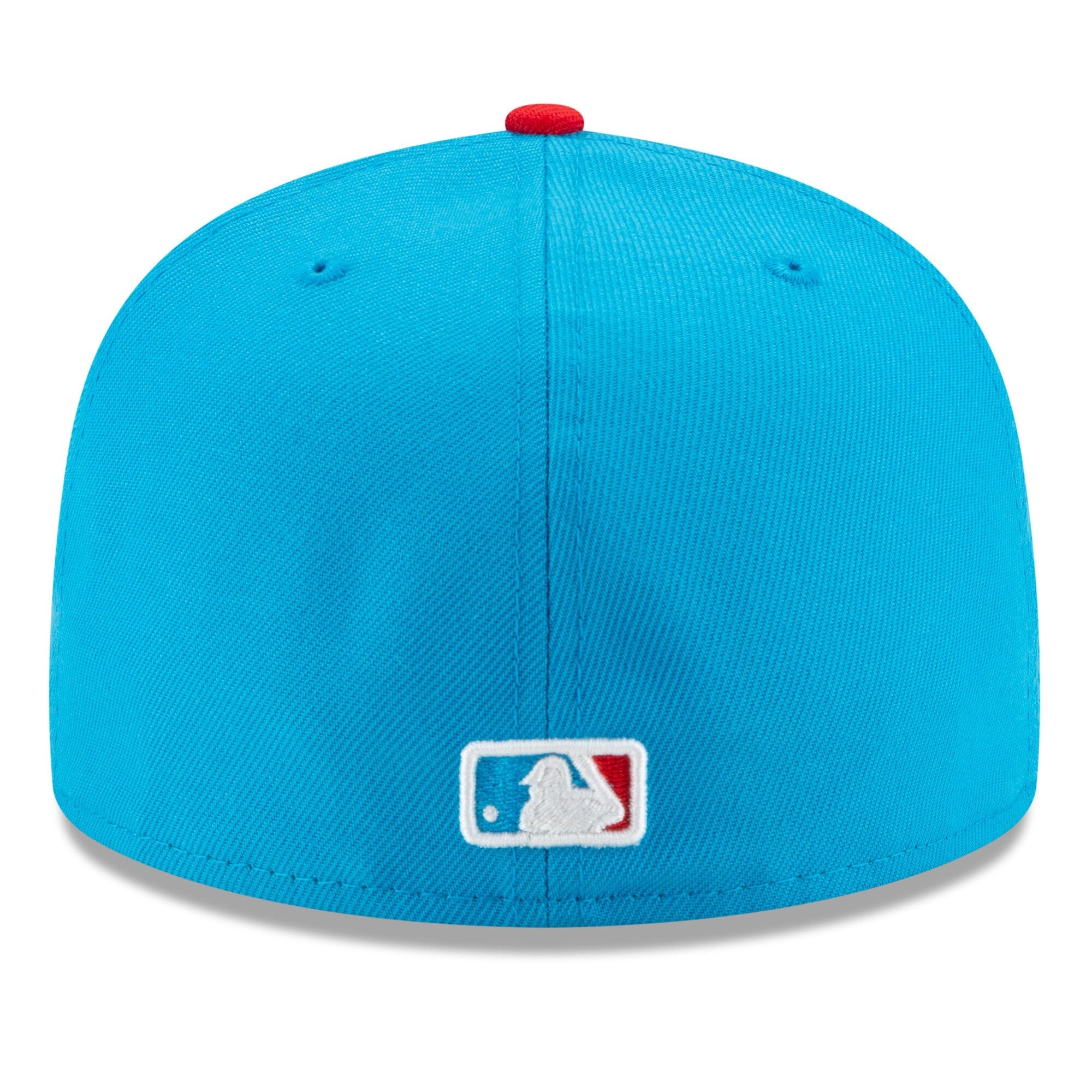 Men s Miami Marlins New Era Blue Red 2021 City Connect 59FIFTY Fitted Hat Official Team Hat Sports Fan Cap Official MLB Team Hat Baseball Fan Cap