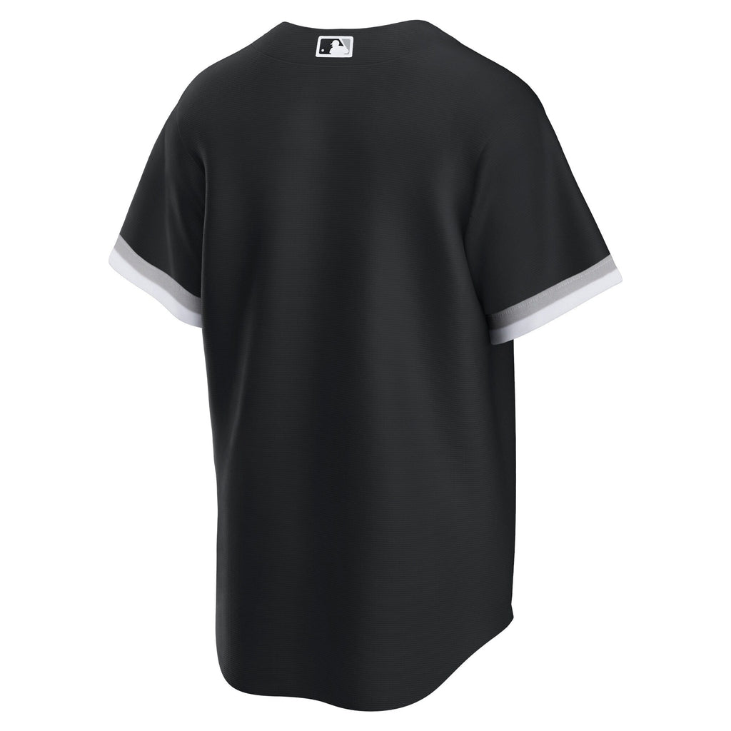 Men s Chicago White Sox Nike Batterman Replica Team Jersey - Black Official Team Jersey Sports Fan Apparel Official MLB Team Jersey Baseball Fan