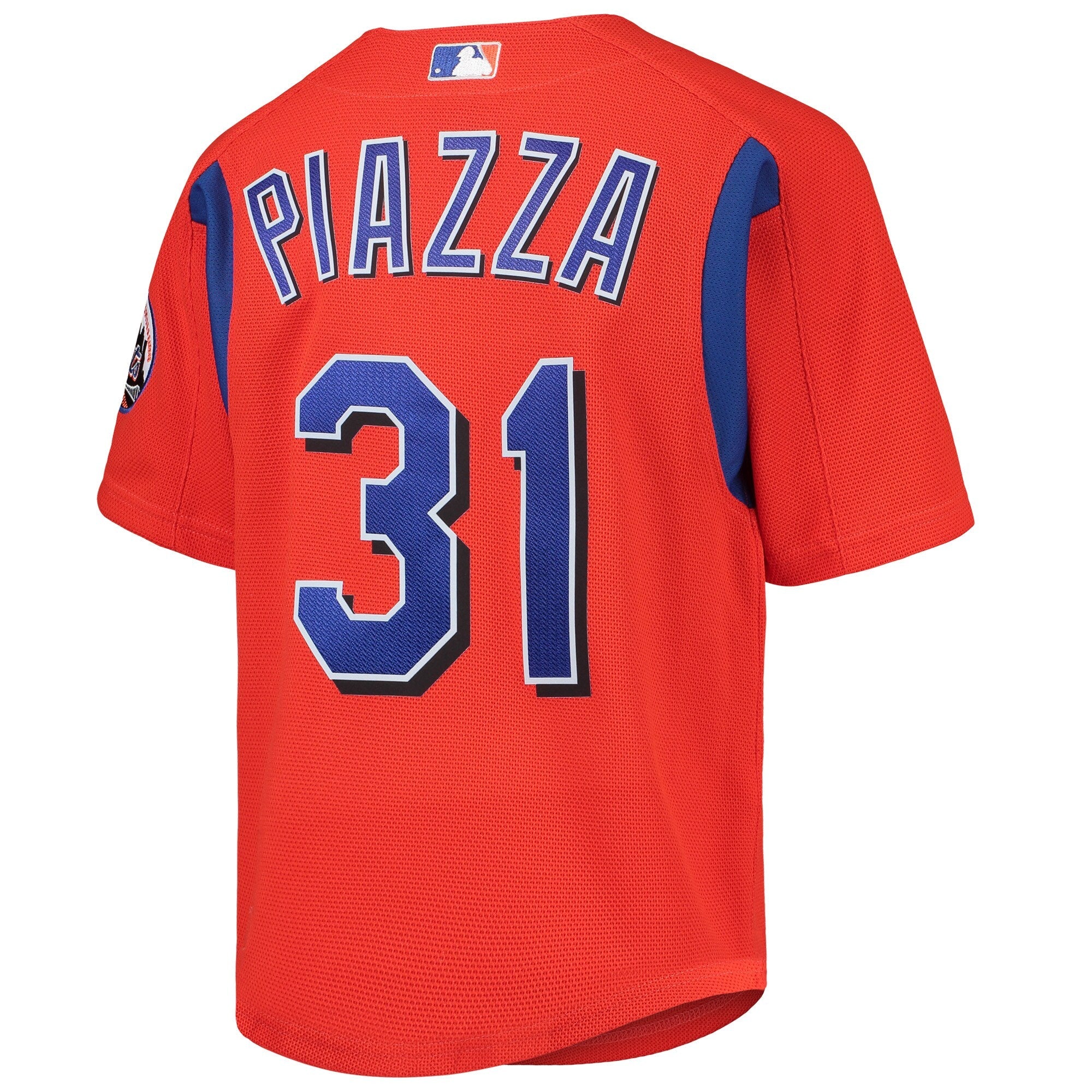 Men s Mike Piazza New York Mets Mitchell And Ness Cooperstown Collection Mesh Batting Practice Jersey - Orange Official Team Jersey Sports Fan