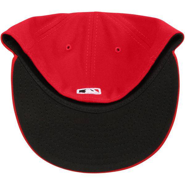 Men s Cincinnati Reds New Era Red Home Authentic Collection On-Field 59FIFTY Fitted Hat Official Team Hat Sports Fan Cap Official MLB Team Hat