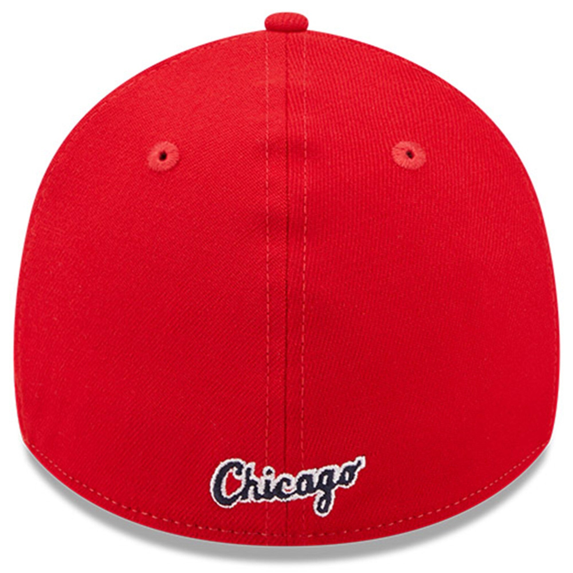 Men s Chicago White Sox New Era Red 2022 4th of July 39THIRTY Flex Hat Official Team Hat Sports Fan Cap Official MLB Team Hat Baseball Fan Cap
