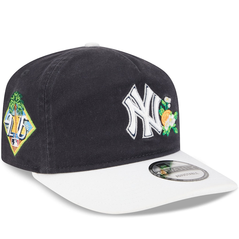 New York Yankees MLB 19Twenty Spring Training New Era Navy White Official Team Hat Sports Fan Cap Official MLB Team Hat Baseball Fan Cap