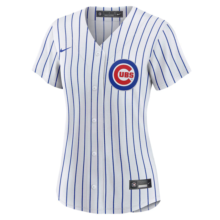 Women s Chicago Cubs Pete Crow-Armstrong Nike White Home Replica Player Jersey Official Team Jersey Sports Fan Apparel Official MLB Team Jersey