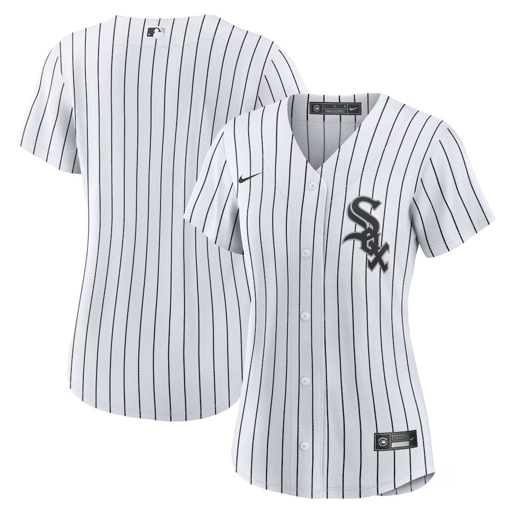 Women s Chicago White Sox Nike White Home Replica Team Blank Jersey Official Team Jersey Sports Fan Apparel Official MLB Team Jersey Baseball Fan